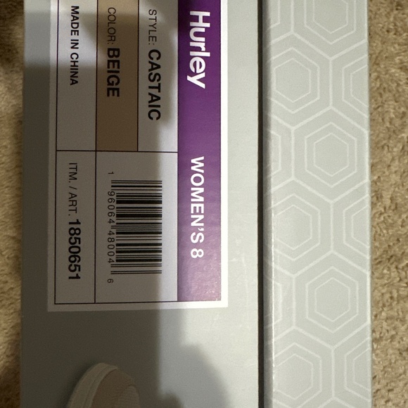 Hurley women’s shoes size 8 - Picture 1 of 3